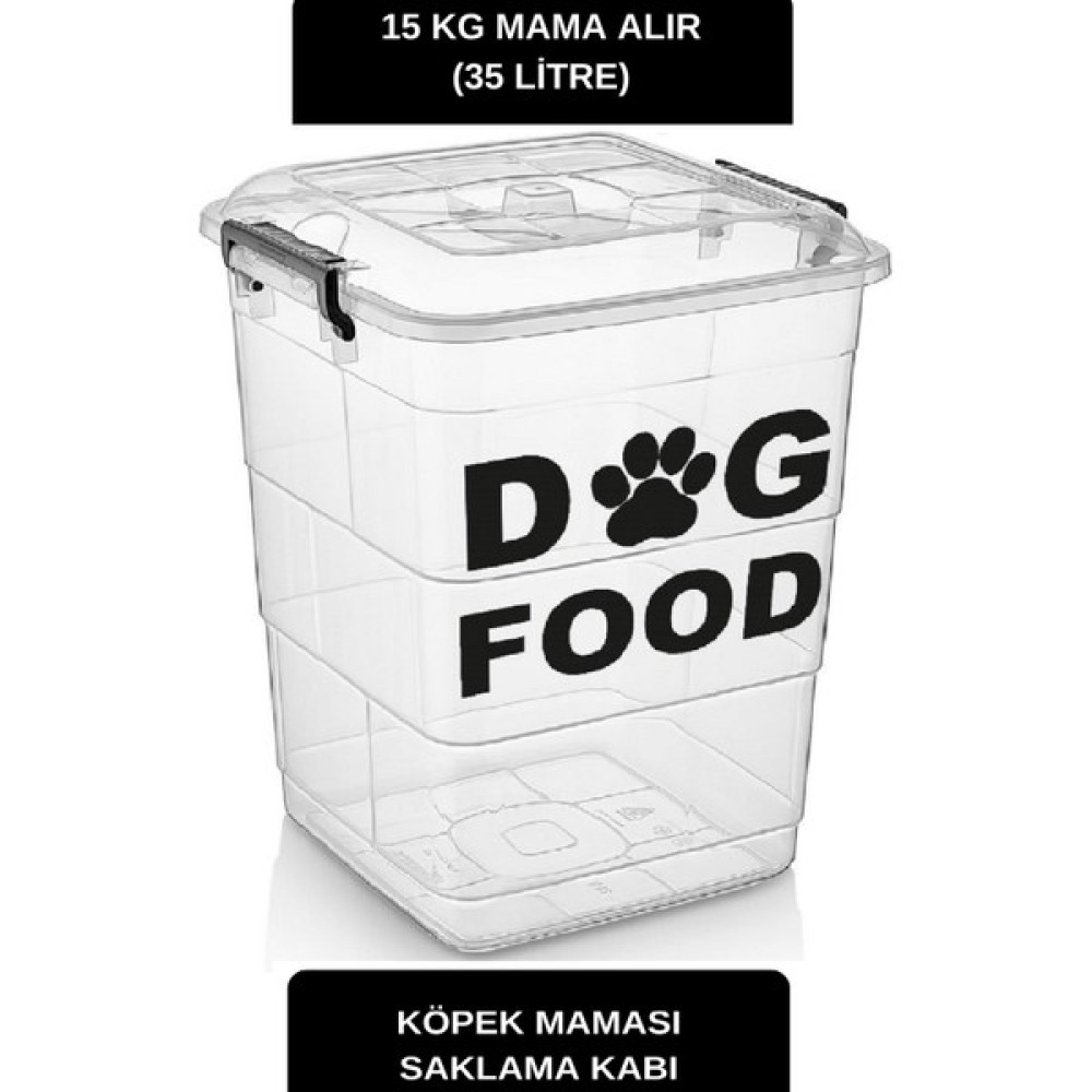 Deembro 15 kg Köpek Mama Saklama Kabı Mama Saklama Kabı Köpek Maması Saklama Kabı Mama Saklama Kutusu Evcil Hayvan Ürünleri Fiyatı