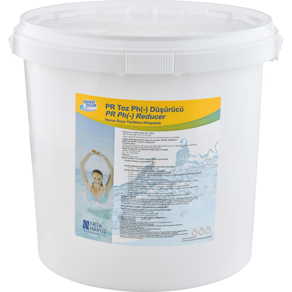 Deep Blue Toz Ph Düşürücü 10KG - 10 kg Diğer Fiyatı