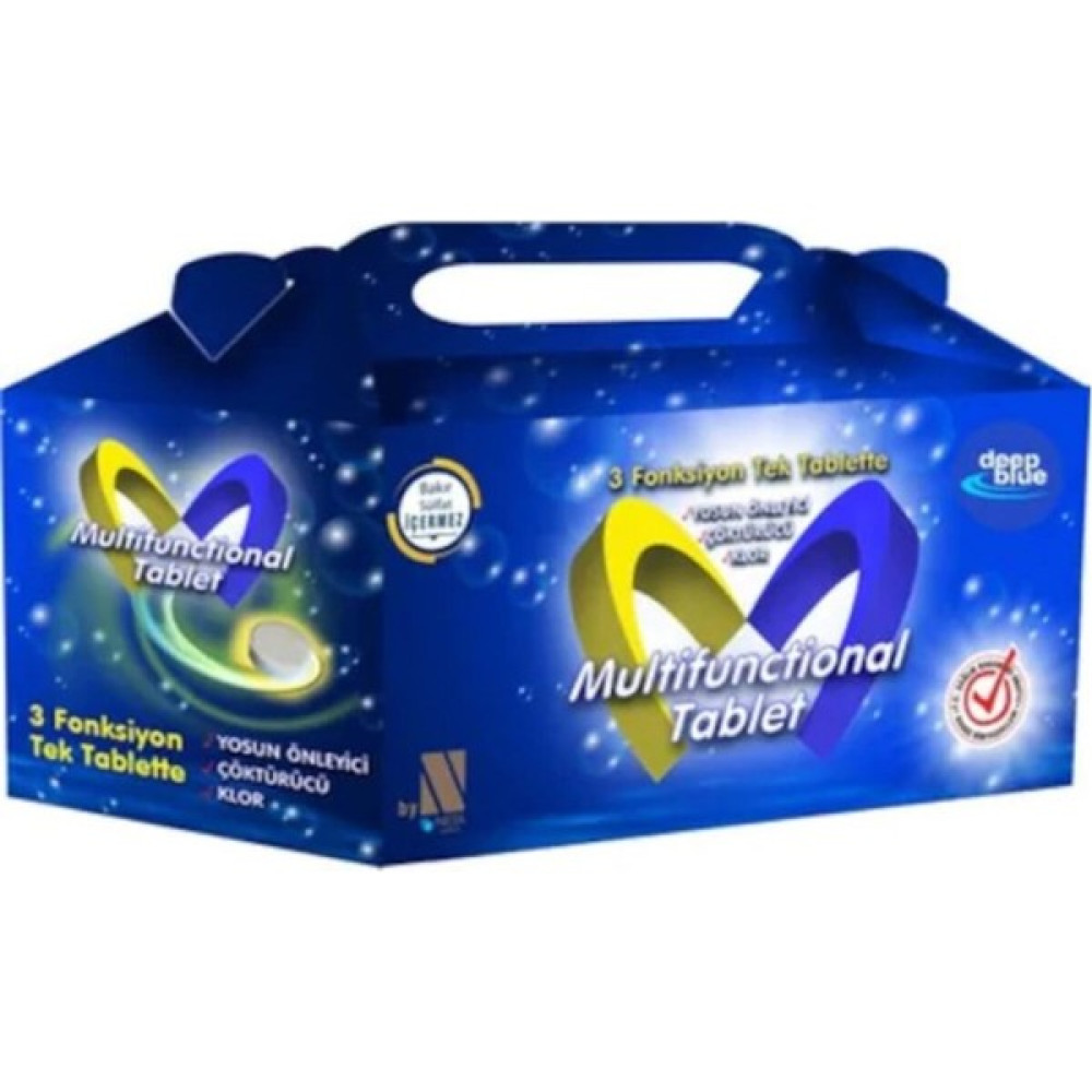 Deep Blue Üçü Bir Arada Multi Tablet Klor 1 kg Bahçe Malzemeleri Fiyatı