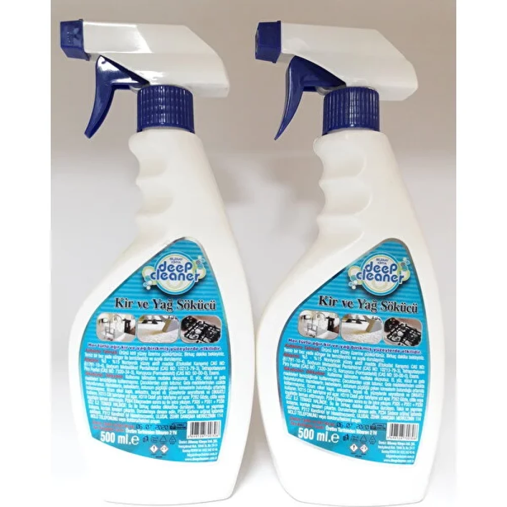 Deep Cleaner Kir ve Yağ Sökücü 500 ml x 2 'li Parlatıcı ve Temizleyiciler Fiyatı