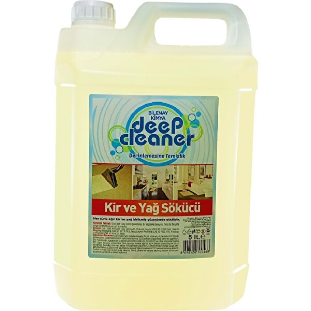 Deep Cleaner Kir ve Yağ Sökücü Bahar 5 Lt Parlatıcı ve Temizleyiciler Fiyatı