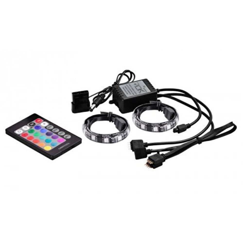 Deep Cool RGB350-LED Uzaktan Kumandalı 12V Led Işık 4Pin RGB Konnektör Soğutucular Fiyatı