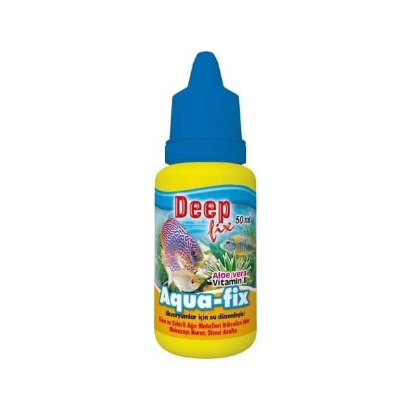 Deep Fix 50 Ml Akvaryum Su Düzenleyici Aloe Vera ve B Vitamini İçerikli Güvenli Su Sağlar Evcil Hayvan Ürünleri Fiyatı