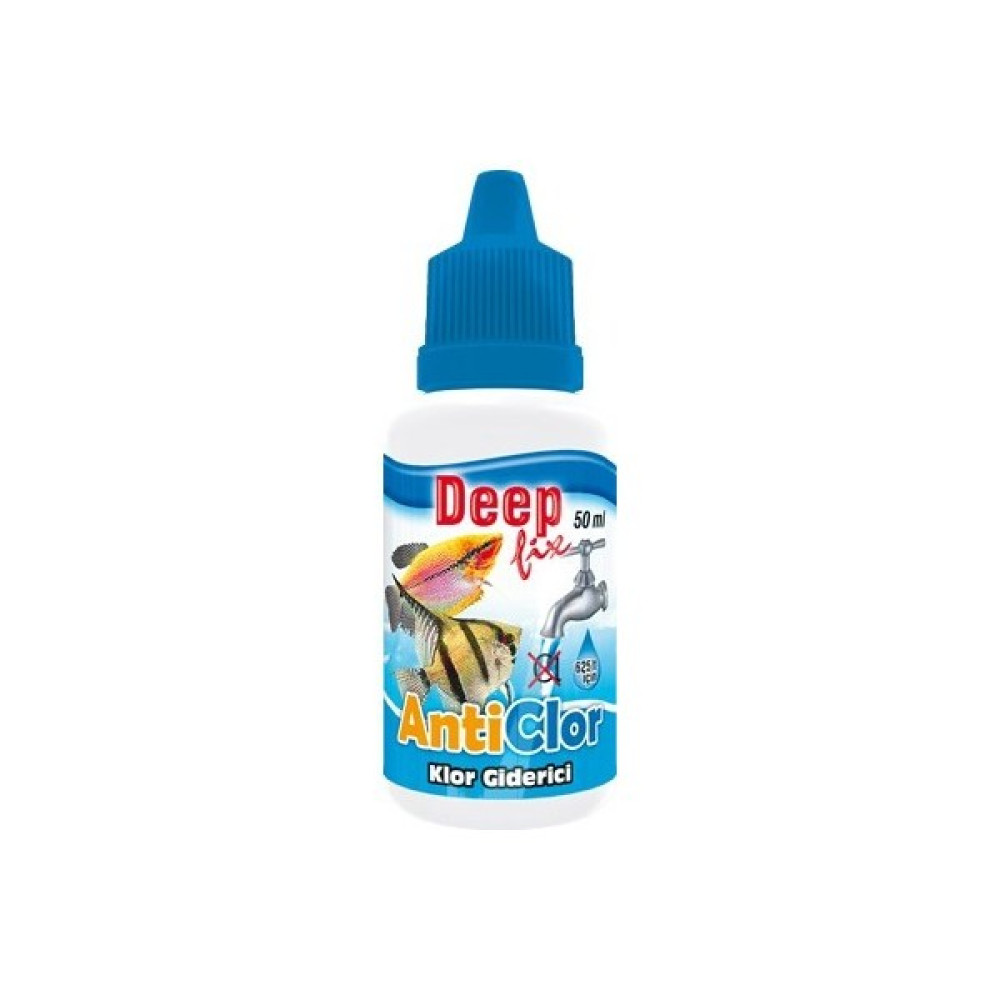 Deep Fix Anti-Clor (Akvaryum Klor Giderici) 50 Ml Evcil Hayvan Ürünleri Fiyatı