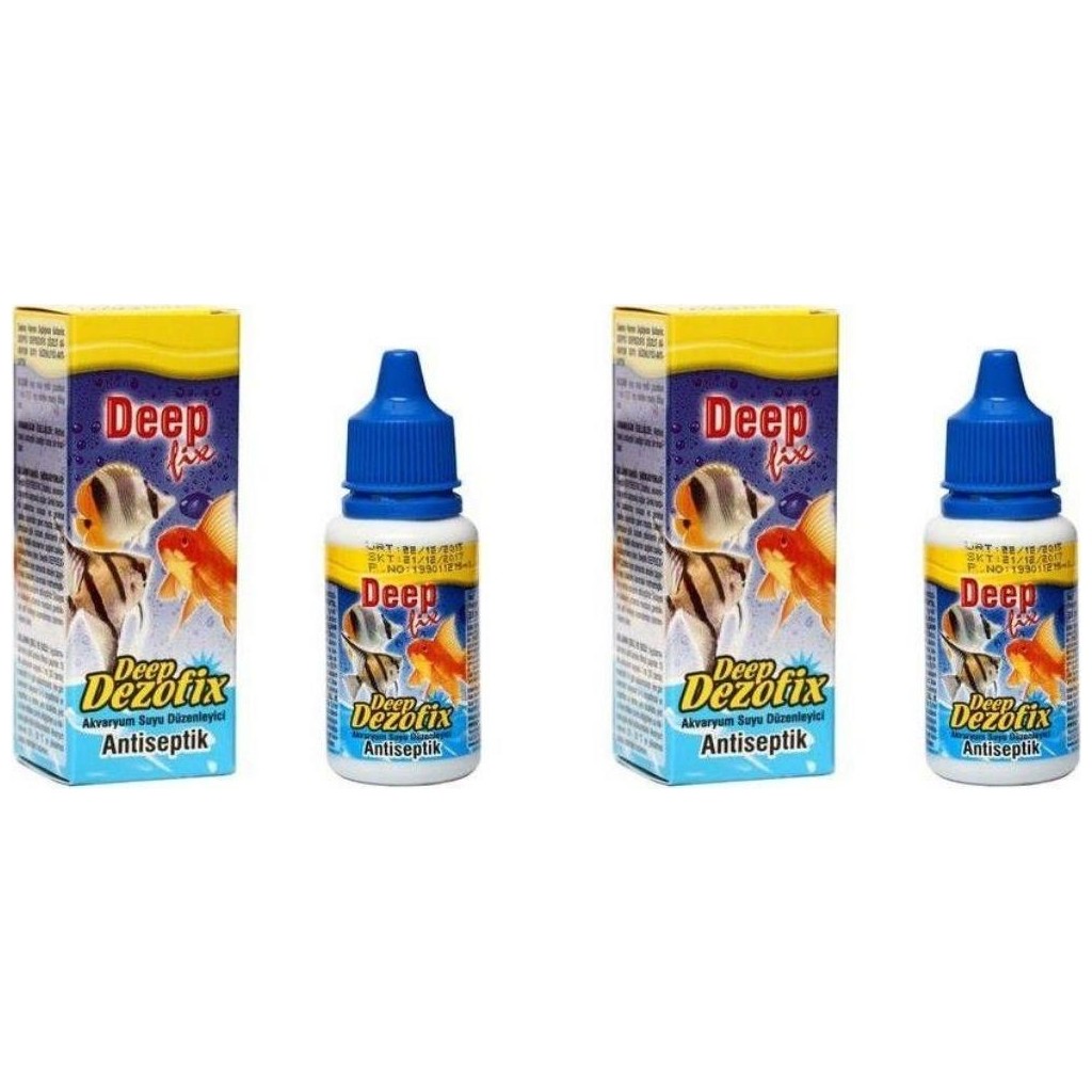 Deep Fix Dezofix Akvaryum Suyu Düzenleyici 30ML 2 Adet Evcil Hayvan Ürünleri Fiyatı