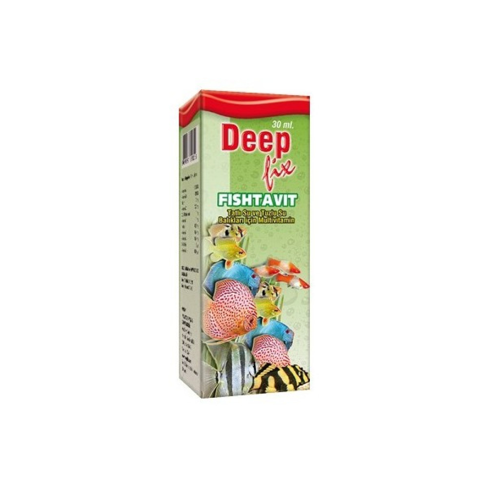 Deep Fix Fishtavit (Balık Vitamini ) 30 Ml. Evcil Hayvan Ürünleri Fiyatı