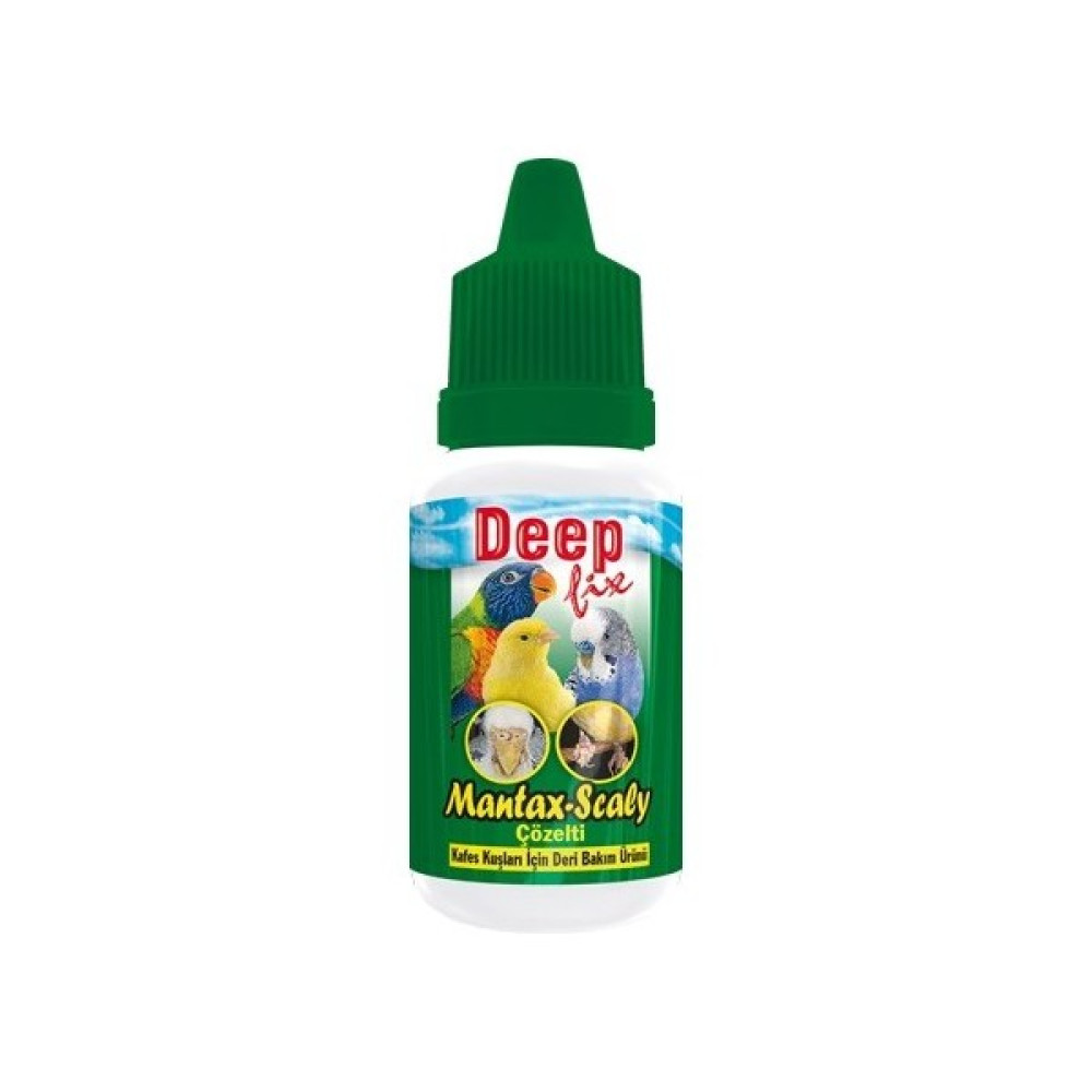 Deep Fix Mantax-Scaly (Kafes Kuşları İçin Deri Bakım Ürünü) 20 Ml. Oto Boyaları Fiyatı