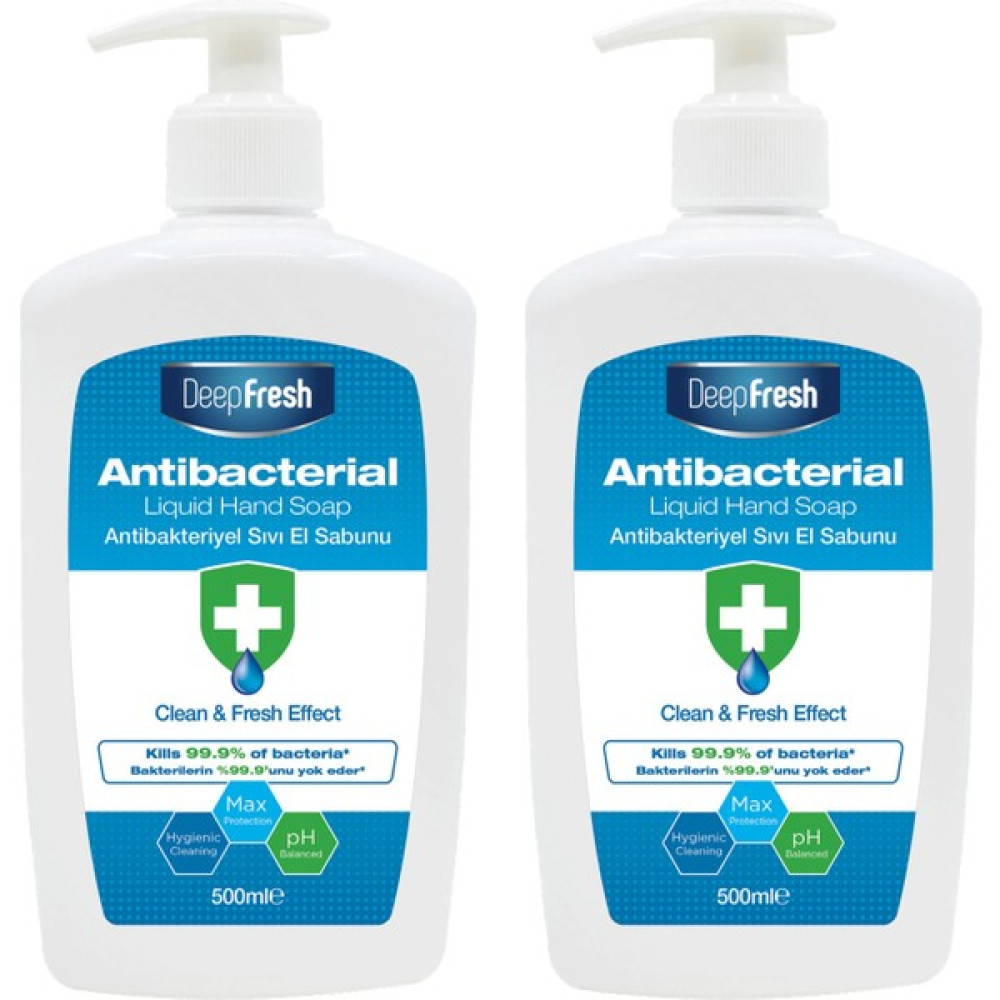 Deep Fresh Antibakteriyel Sıvı Sabun 2 x 500 ml Sabunlar Fiyatı