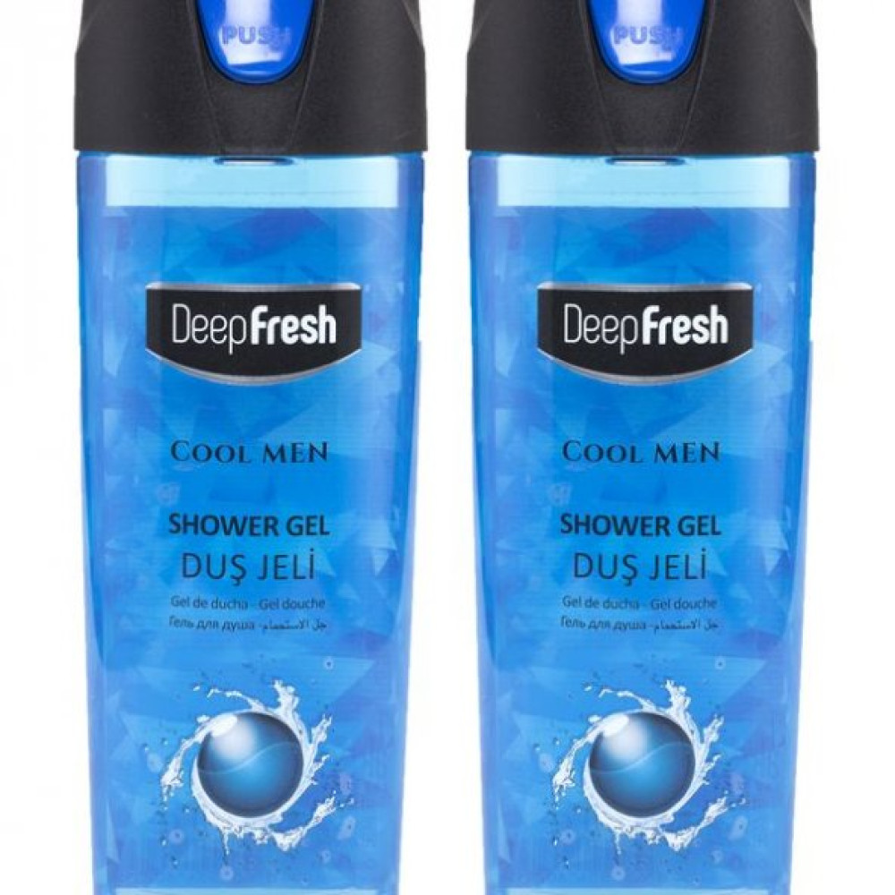 Deep Fresh Pratik Kapakli Erkek Dus Jeli Cool Men 500 Ml X 2 Adet Duş Jelleri ve Banyo Köpükleri Fiyatı
