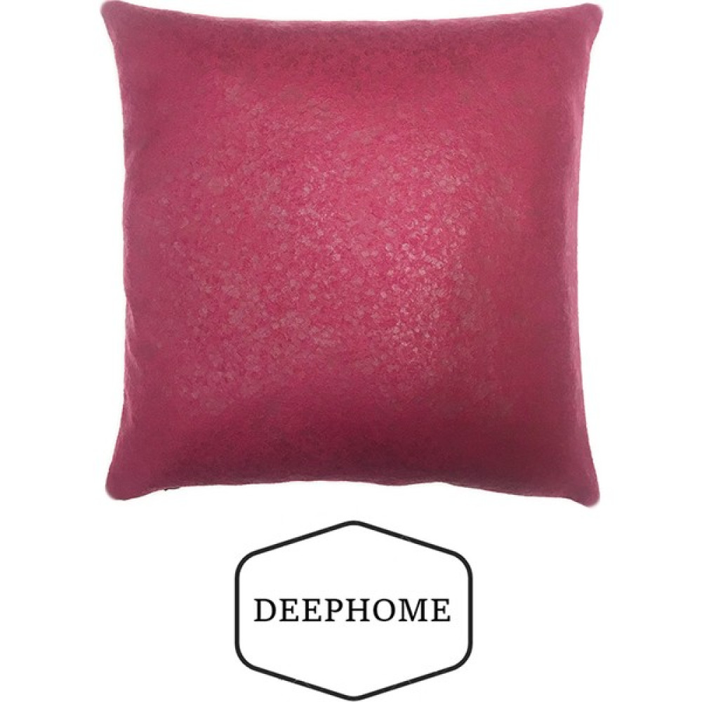 Deep Home Kırlent Yastık Kılıfı Aloe - 40 x 40 cm - Koyu Pembe Kırlent / Mobilya Yastığı Fiyatı