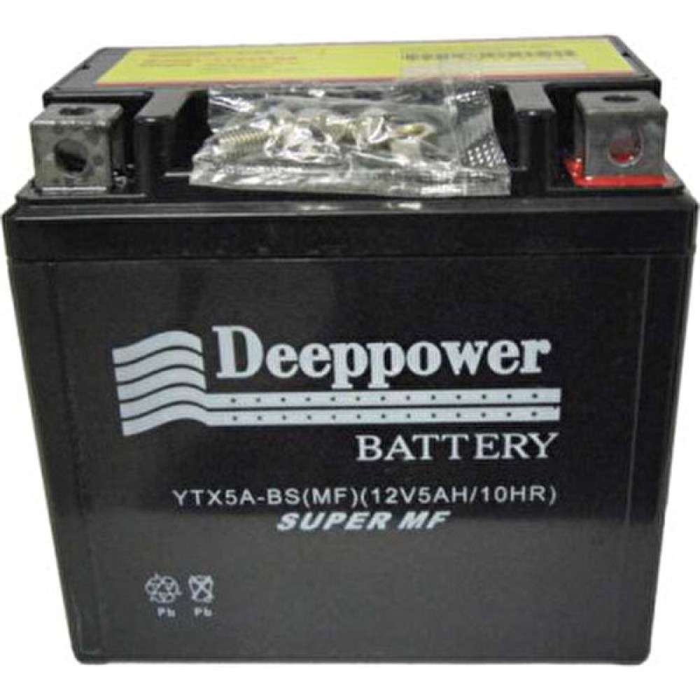 Deep Power Akü Motor YTX5A-BS (12V 5AH/10HR) Akü Fiyatı