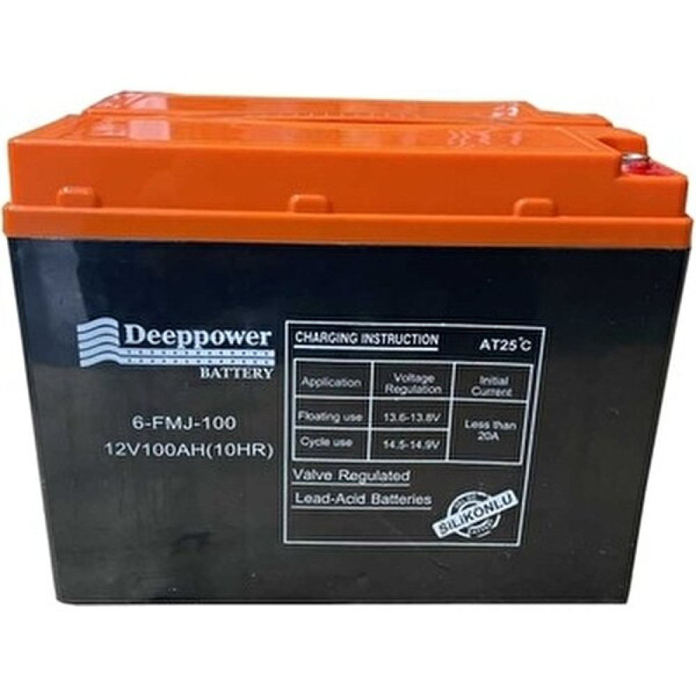 Deep Power Deeppower 12V 100AH Jel Elektrikli Araç Aküsü Akü Fiyatı