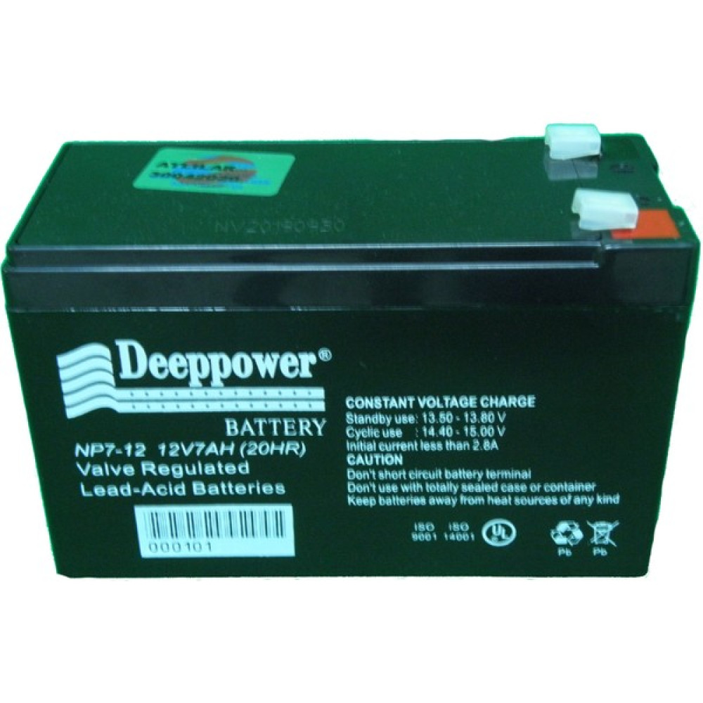 Deep Power Deeppower E-Bike Akü 12V 7AH / 20HR (DP12-7) (Çocuk Arabası) Akü Fiyatı