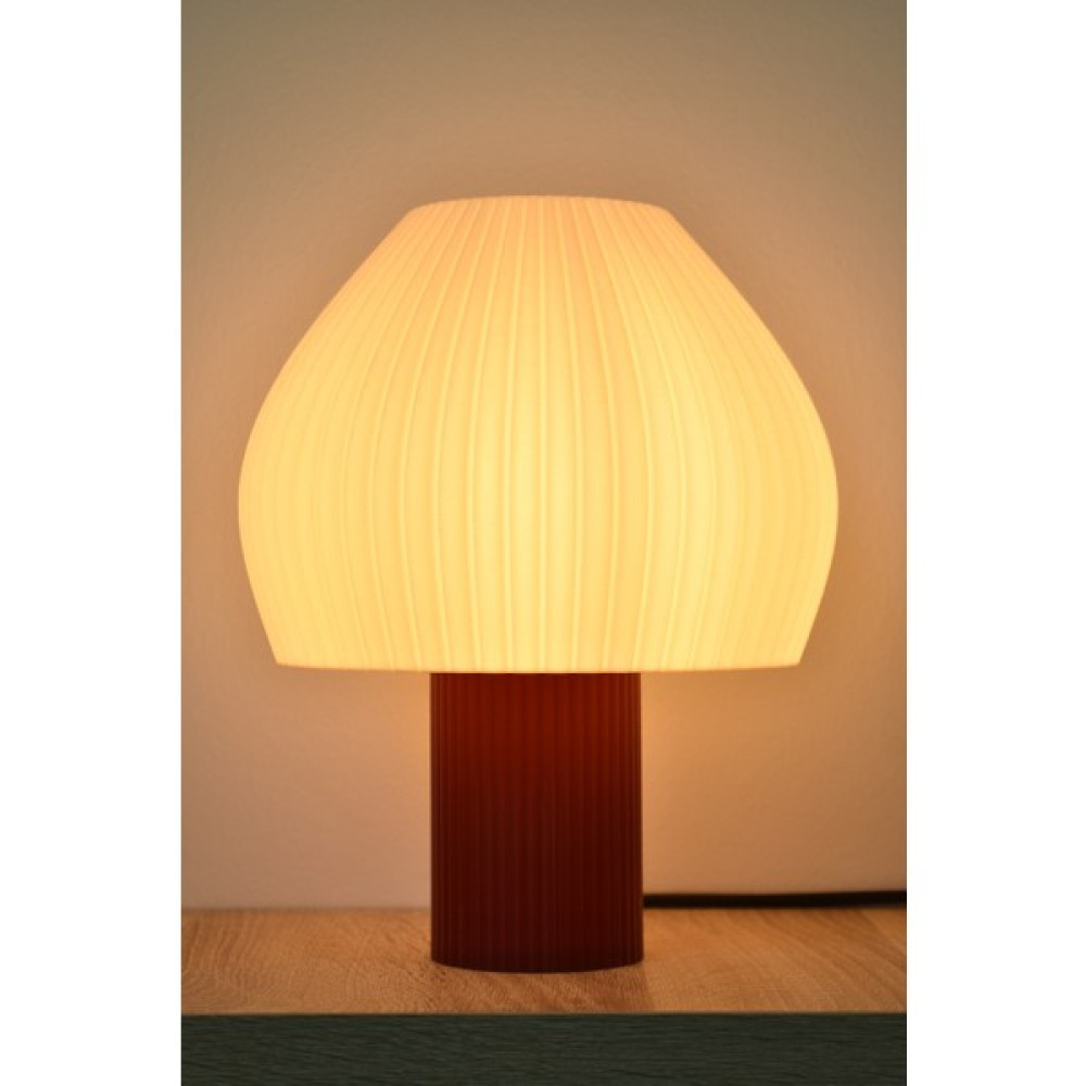 Deep Teknoloji Virtulamp Modern Kırmızı Abajur - Beyaz - Kırmızı Abajur Fiyatı
