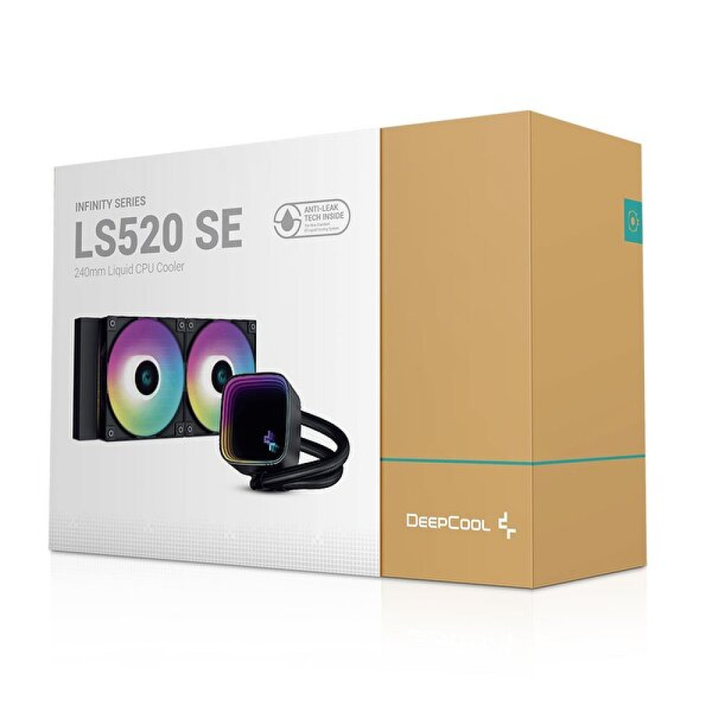 DeepCool Ls520 SE A-Rgb Fanlı Siyah 240 MM Sıvı Soğutma Sistemi Soğutucular Fiyatı