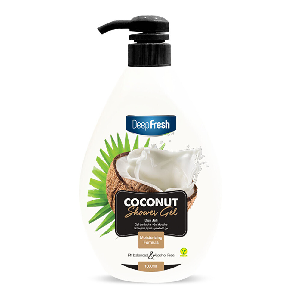 Deepfresh Dus Jeli Coconut 1000 ml Duş Jelleri ve Banyo Köpükleri Fiyatı