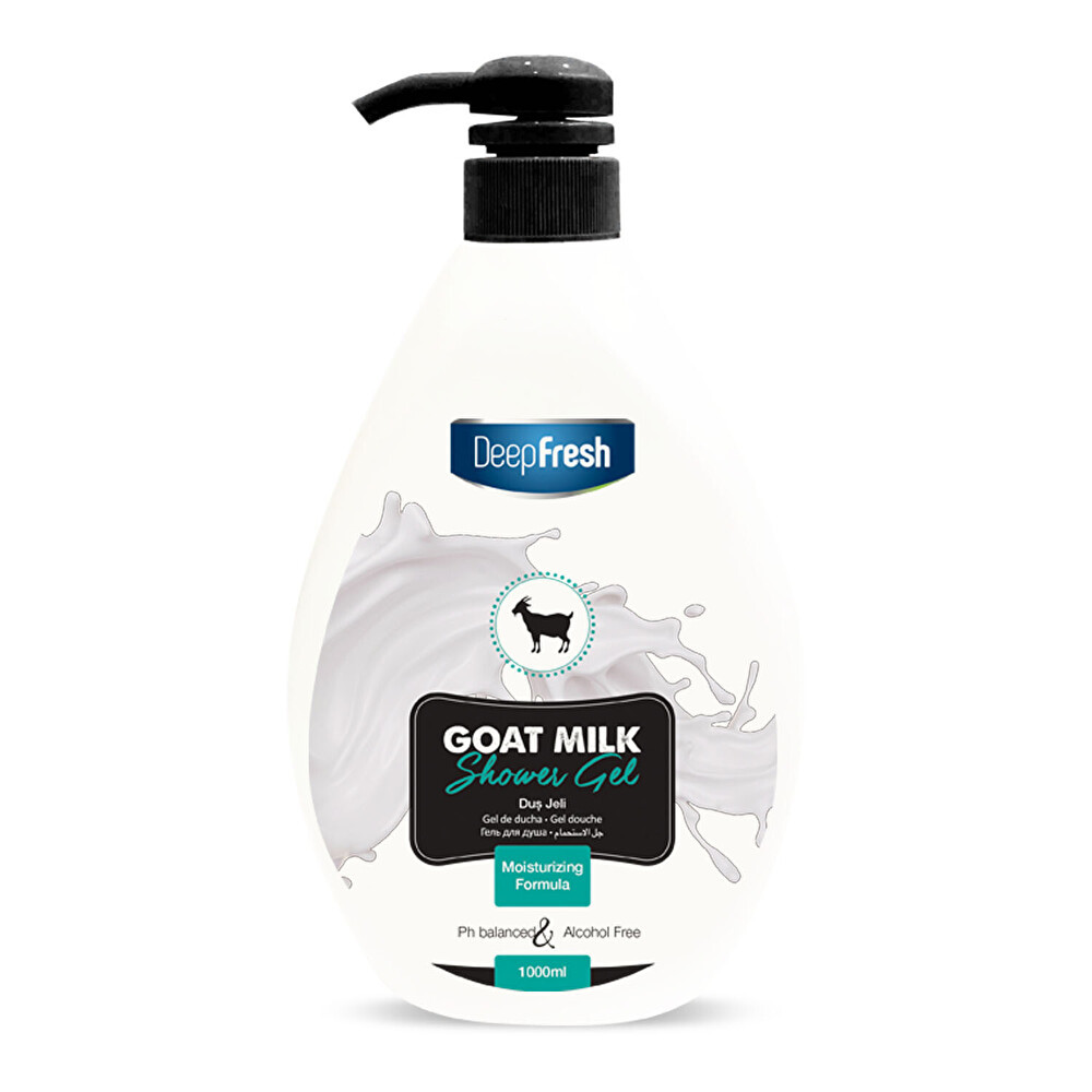 Deepfresh Dus Jeli Keçi Sütü 1000 ml Duş Jelleri ve Banyo Köpükleri Fiyatı