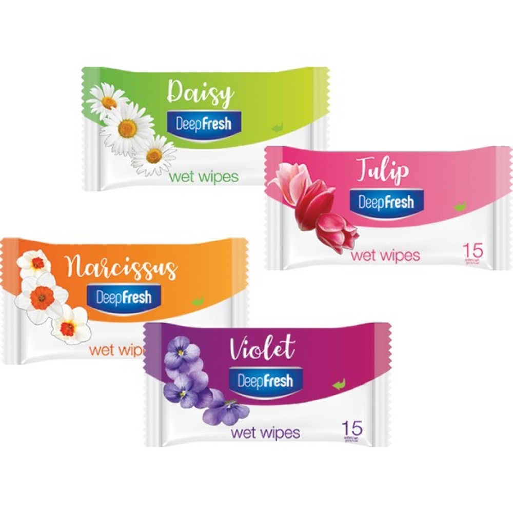 Deepfresh Flower 12 Li Paket Cep Islak Mendil Bebek Bakım Fiyatı