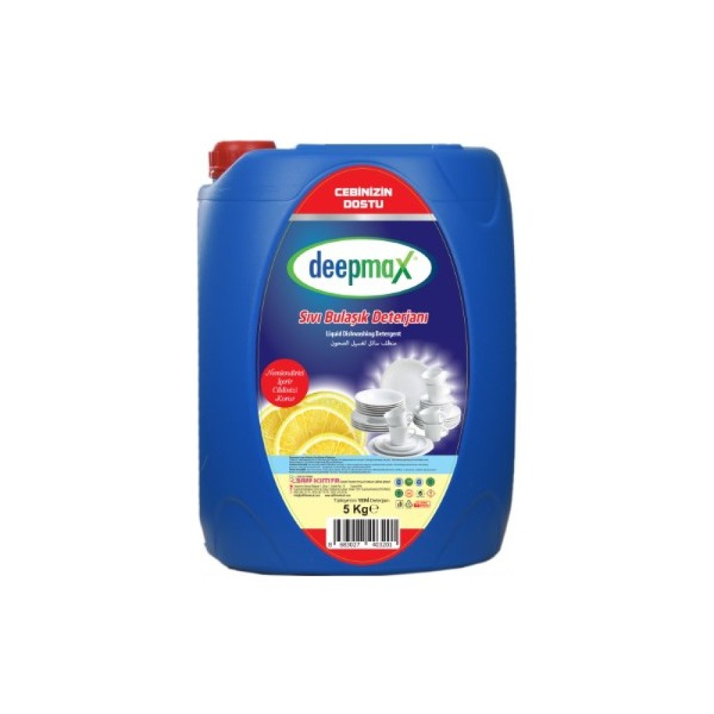 Deepmax Bulaşık Deterjanı Limon Kokulu 5kg - 5 lt Oto Boyaları Fiyatı