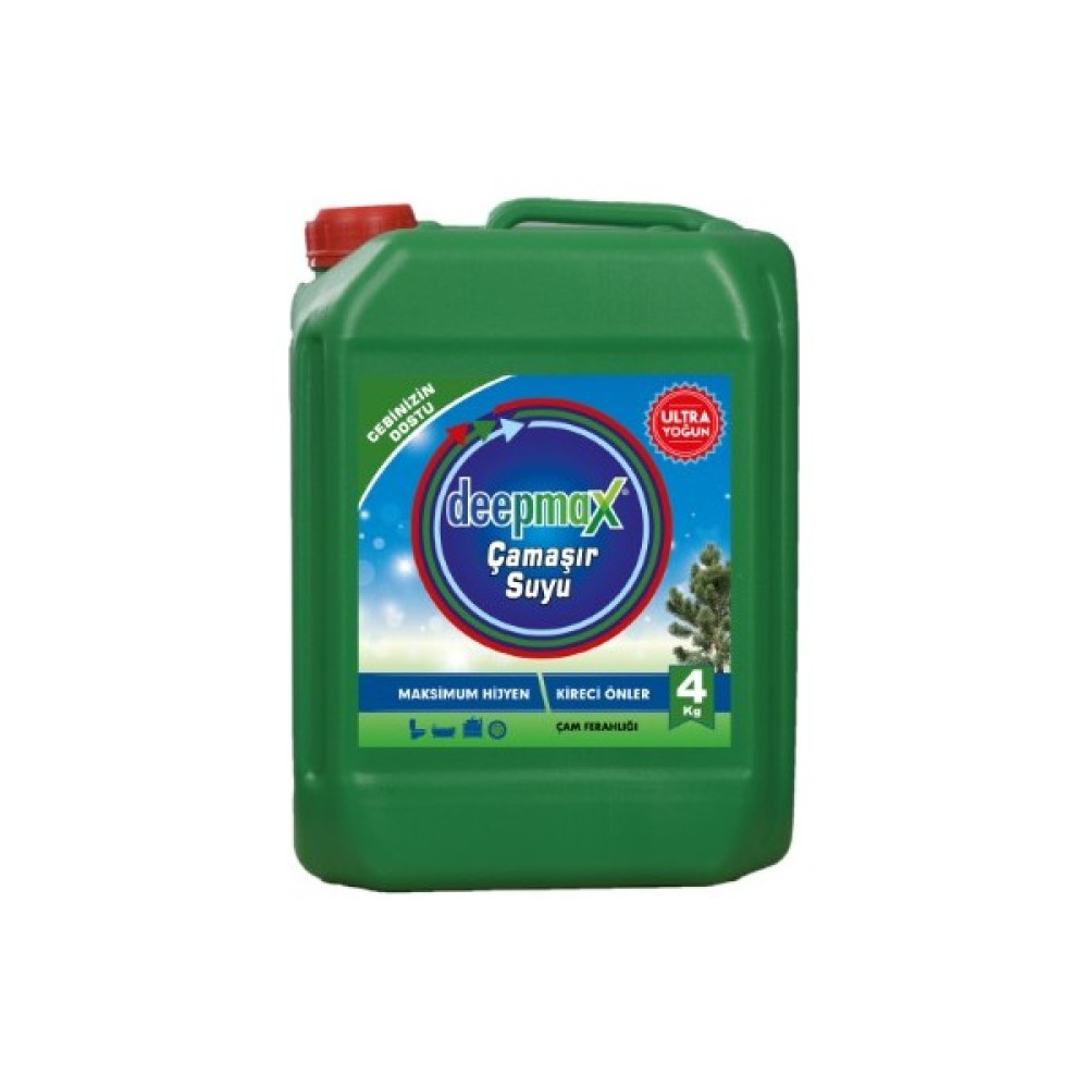 Deepmax Çamaşır Suyu Çam Ferahlığı Ultra Yoğun 4 kg - 4 lt Oto Boyaları Fiyatı