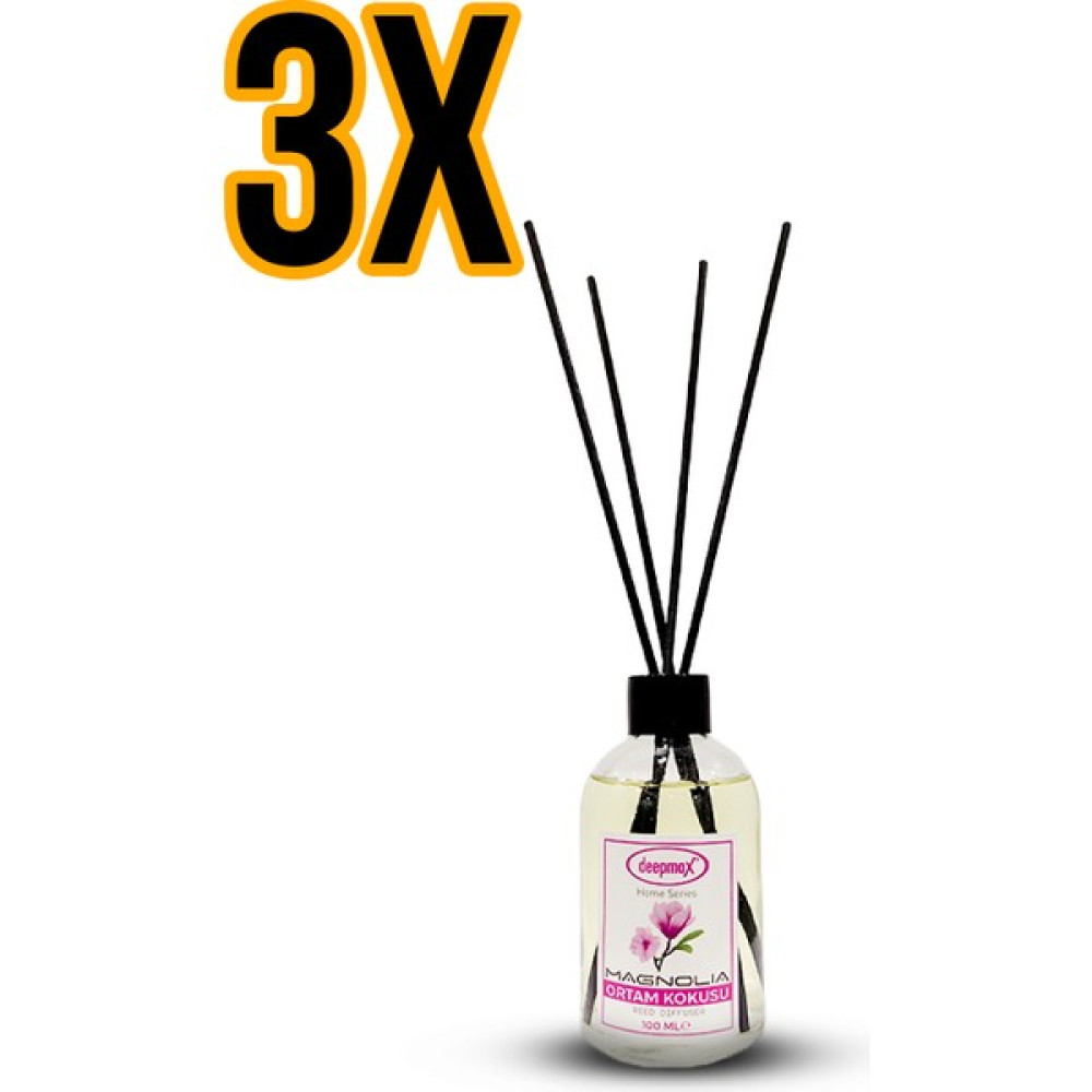 Deepmax Manolya Kokulu ve Bambu Çubuklu Ortam ve Oda Kokusu 3X100 ml Oto Boyaları Fiyatı