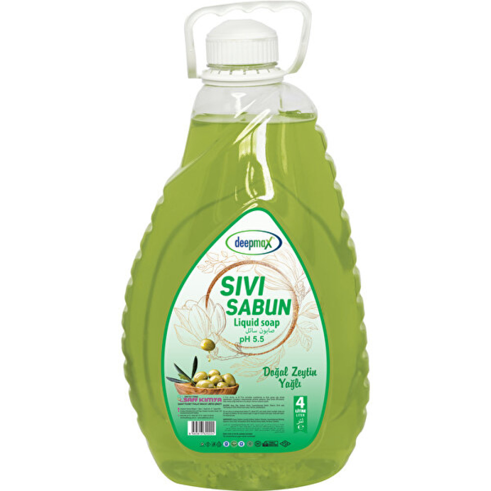Deepmax Sabun Sıvı Doğal Zeytin Yağlı 4litre El Bakımı Fiyatı