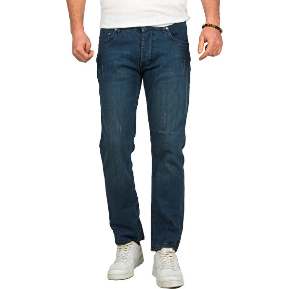 Deepsea Arka Ve Küçük Cep Dikiş Detaylı Likralı Kot Pantolon 0232189 Erkek Jeans / Kot Pantolon Fiyatı