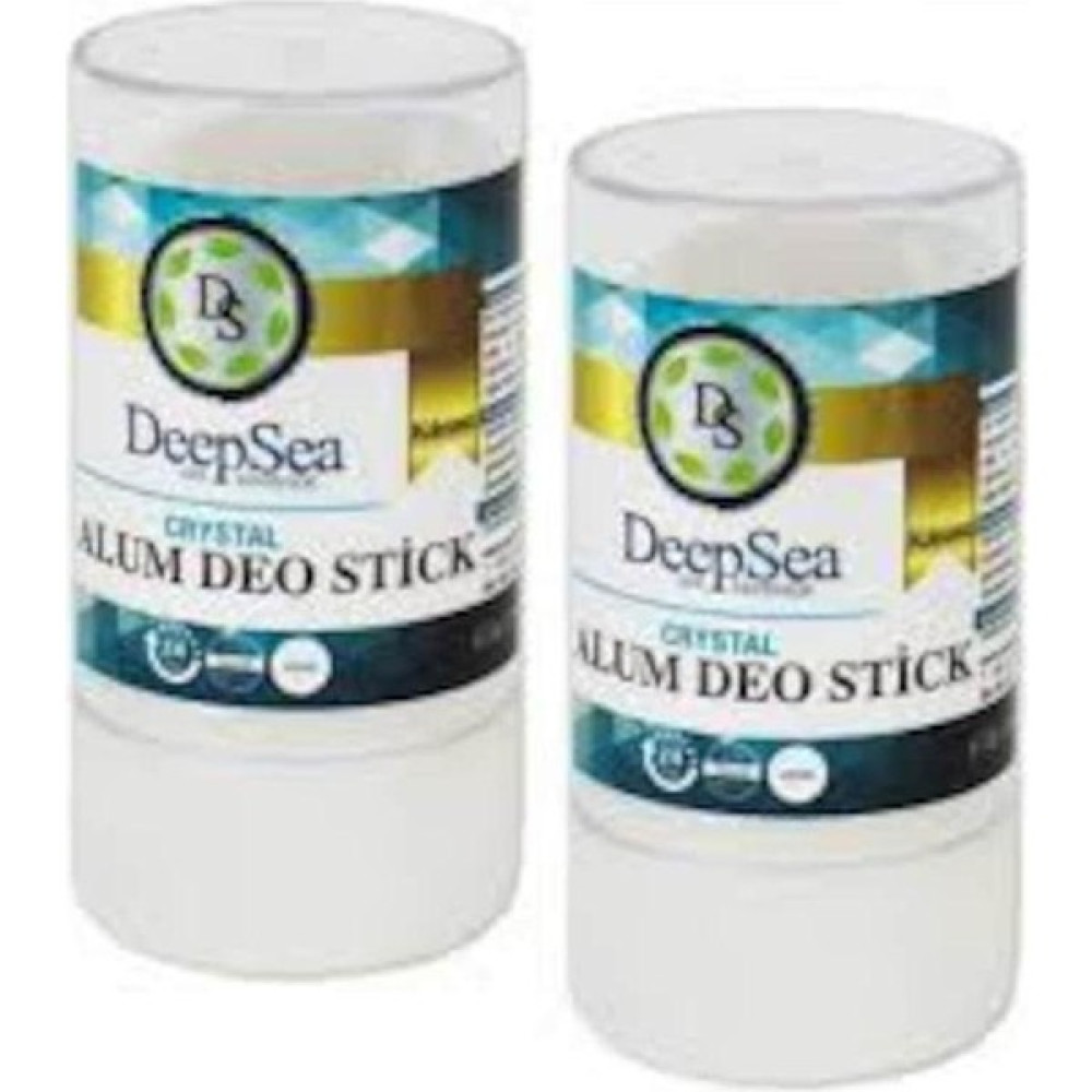 DeepSea Doğal Tuz Roll On 120 gr (Crystal Alum Deo Stick) 2 Adet - 120 ml Deodorantlar Fiyatı