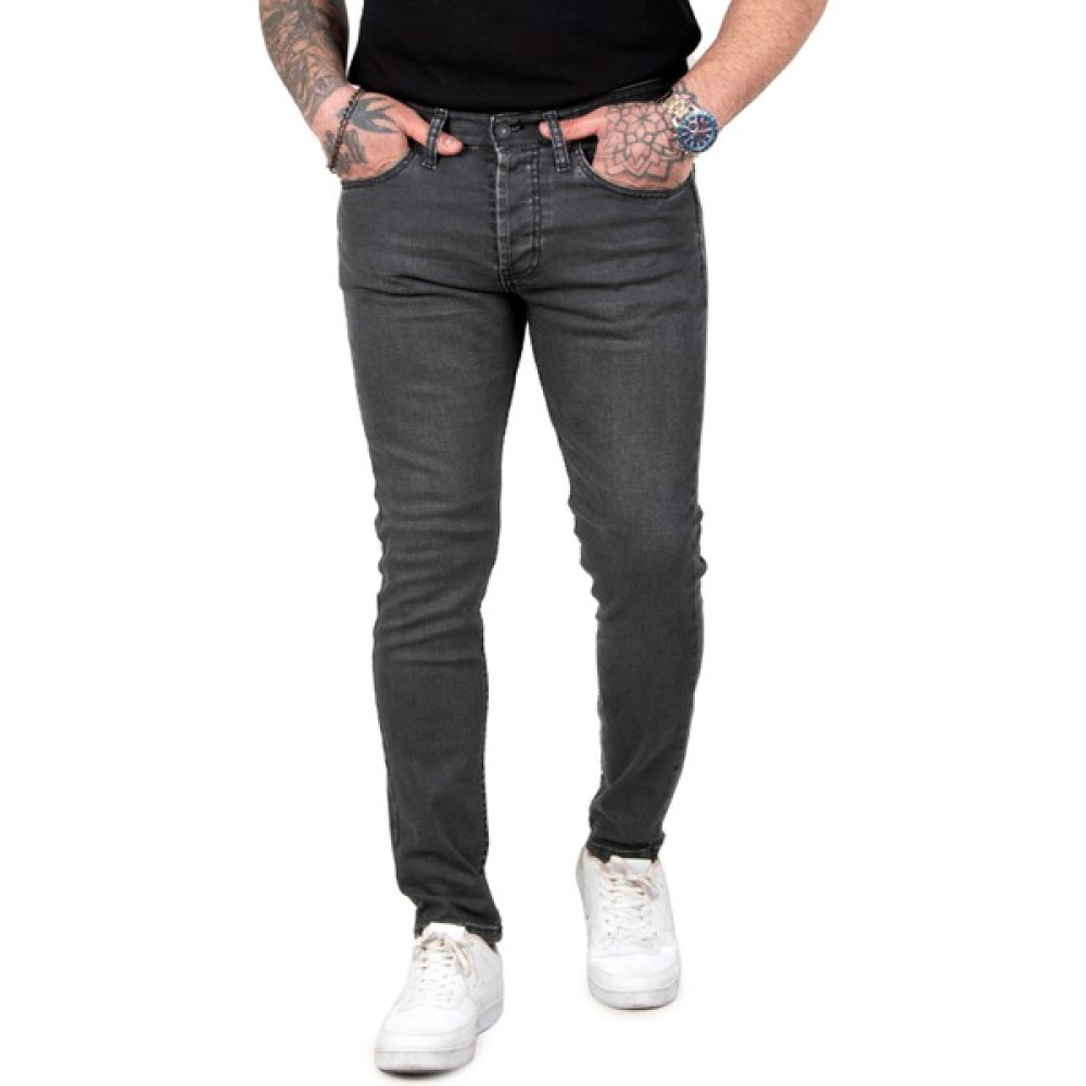 Deepsea Kaplamalı Slim Fit Erkek Kot Pantolon 2302029 Erkek Jeans / Kot Pantolon Fiyatı