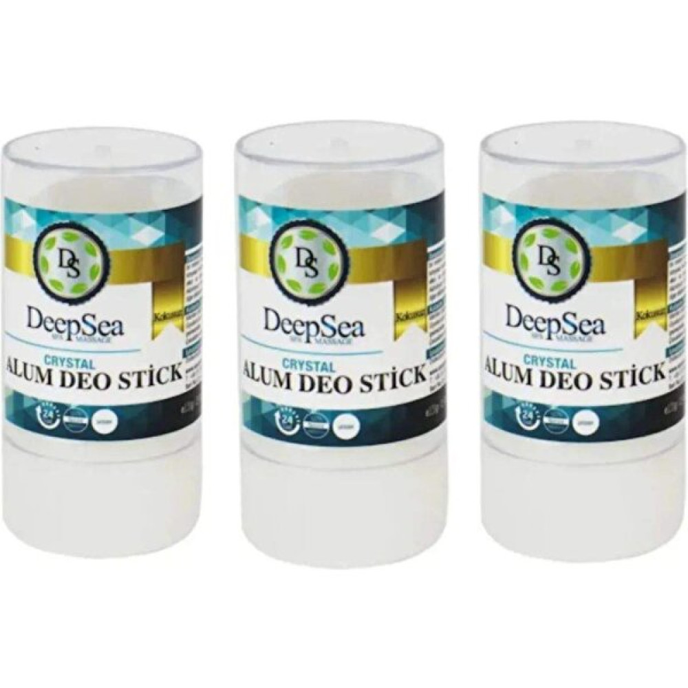 Deepsea Kristal Doğal Tuz Içeren Roll-On Stick x 3 Adet 60 gr Unisex Deodorantlar Fiyatı