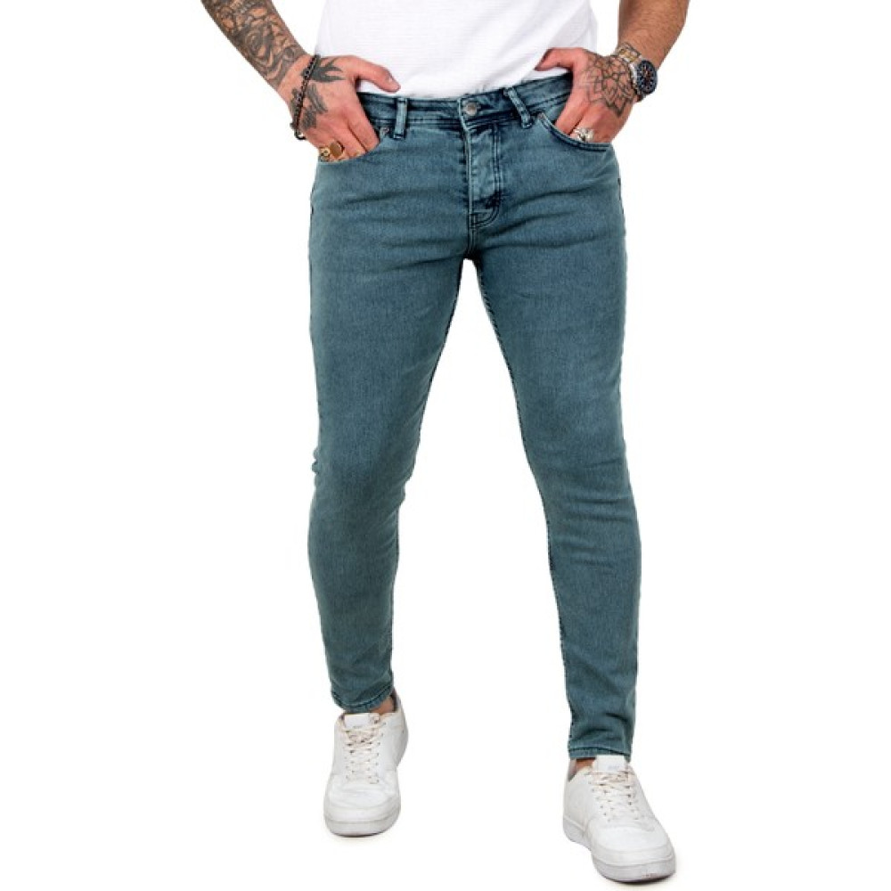 Deepsea Likralı Taşlanmış Slim Fit Erkek Kot Pantolon 2301004 Erkek Jeans / Kot Pantolon Fiyatı