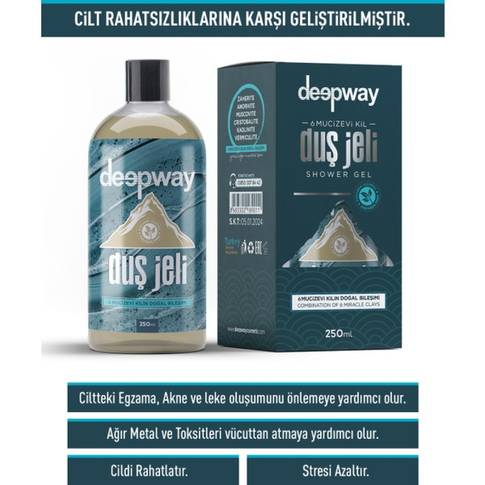 Deepway Killi Duş Jeli Duş Jelleri ve Banyo Köpükleri Fiyatı