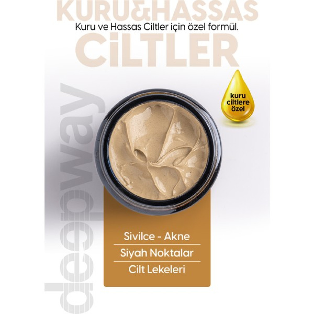 Deepway Kuru ve Hassas Yüz Maskesi Maskeler Fiyatı