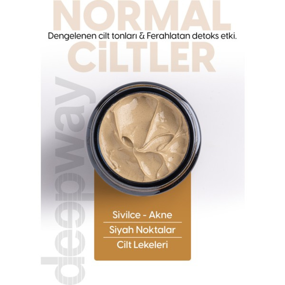 Deepway Normal Ciltler Kil Maskesi Maskeler Fiyatı