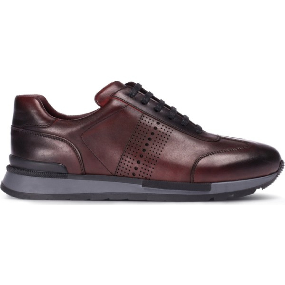 Deery  Deri Bordo Erkek Sneaker Erkek Ayakkabıları Fiyatı