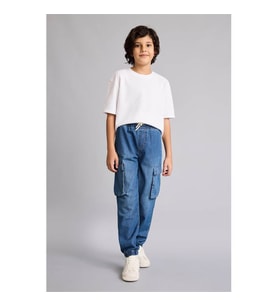 Defacto 26Y801001065 Mavi Erkek Çocuk Jean Pantolon F9711A8/NM28 Erkek Çocuk Pantolon Fiyatı