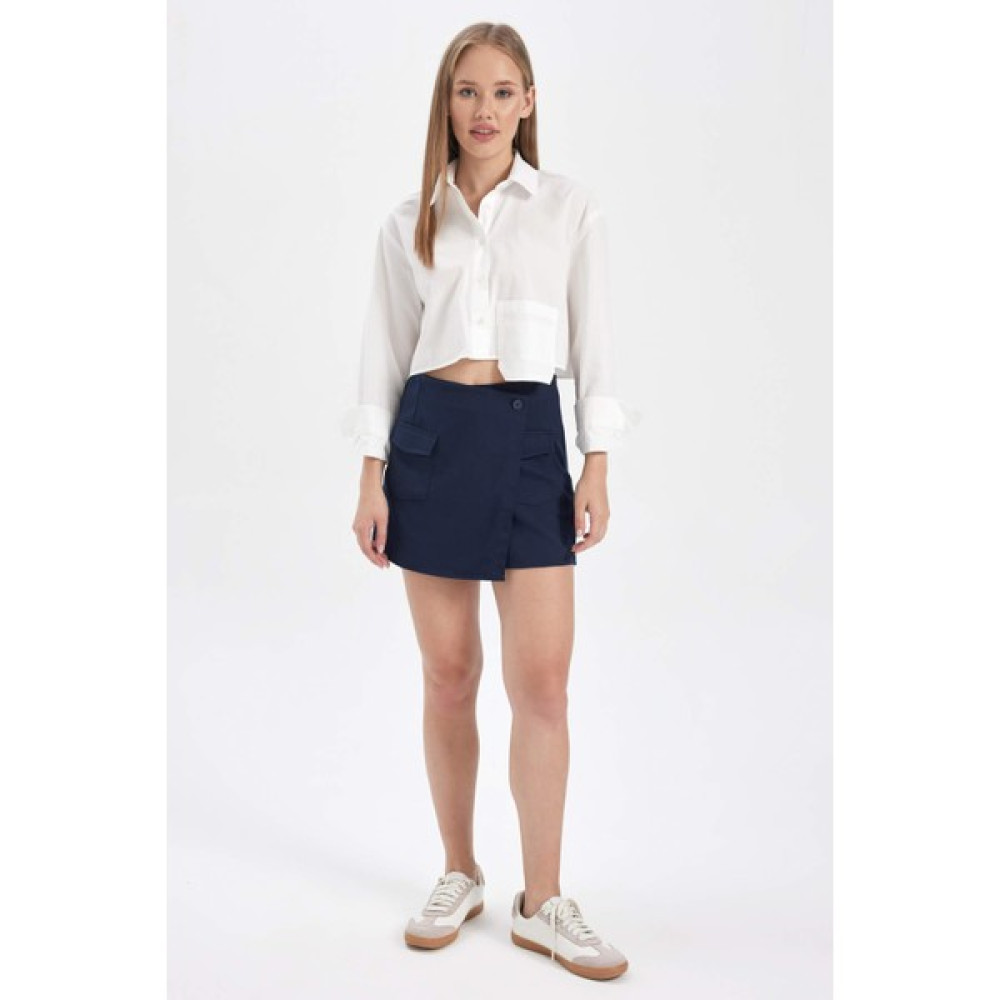 DeFacto Coool Regular Fit Şort B3972AX23AU Bayan Şort Fiyatı