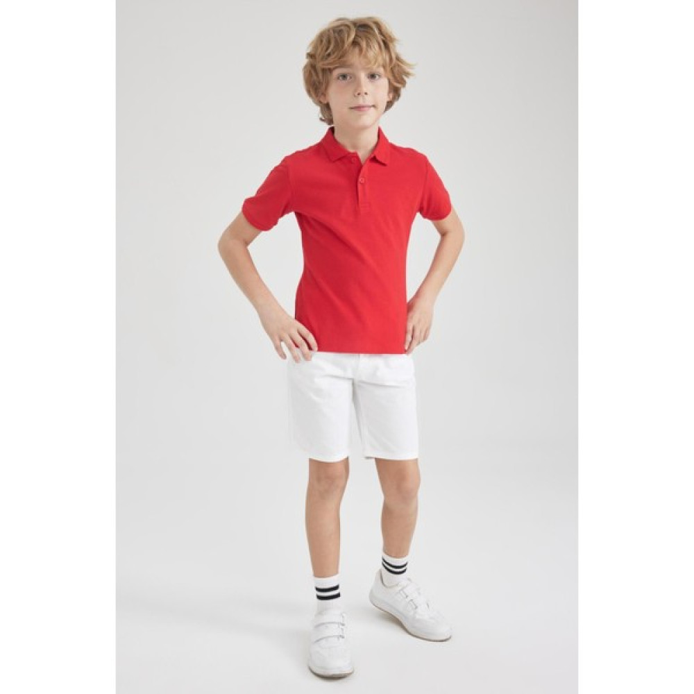 DeFacto Erkek Çocuk Gabardin Şort W9327A623SM Erkek Çocuk Capri / Kapri Fiyatı