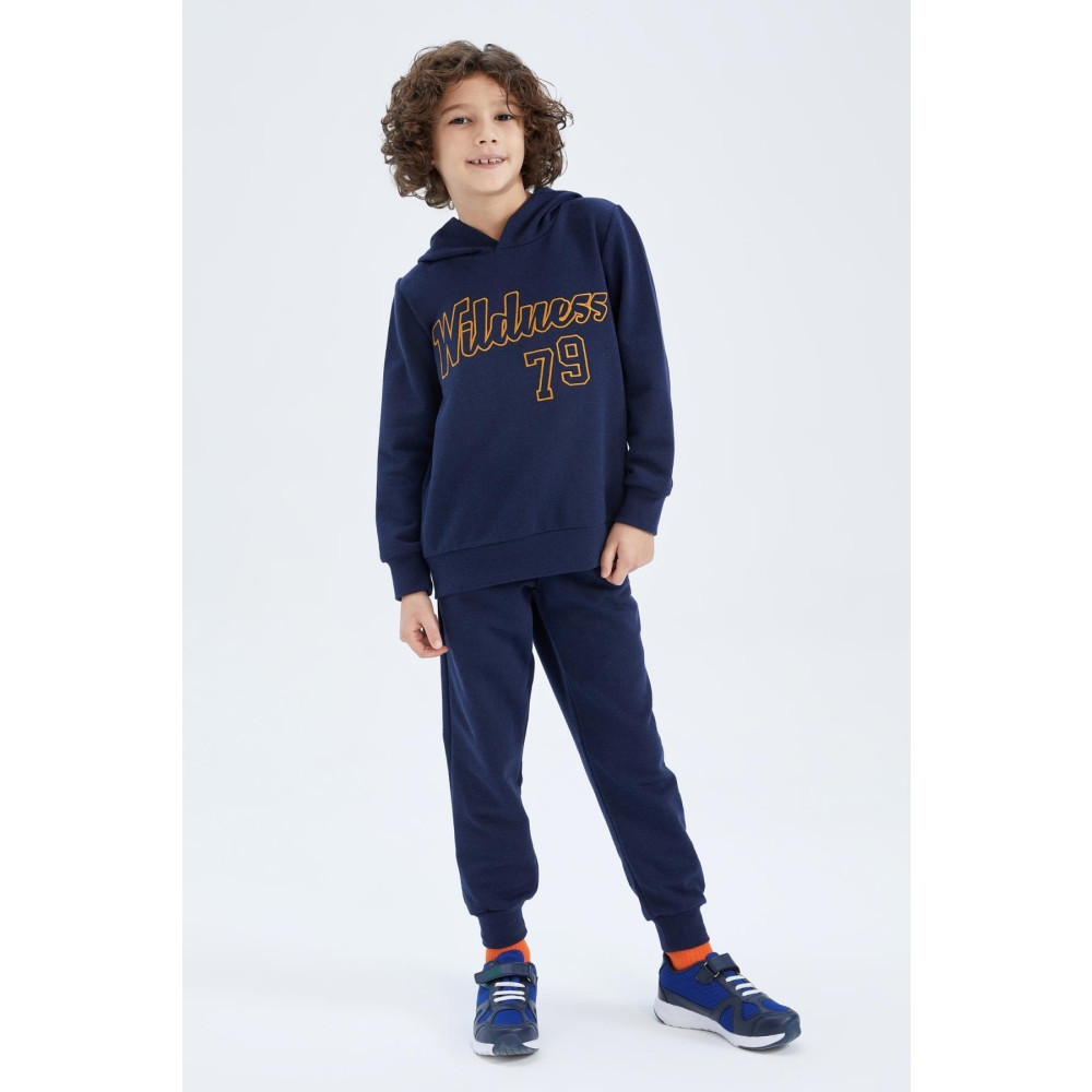 DeFacto Erkek Çocuk Kapüşonlu Sweatshirt Eşofman Alt 2li Takım 5-6 Yaş Beden Kadın Eşofman Fiyatı