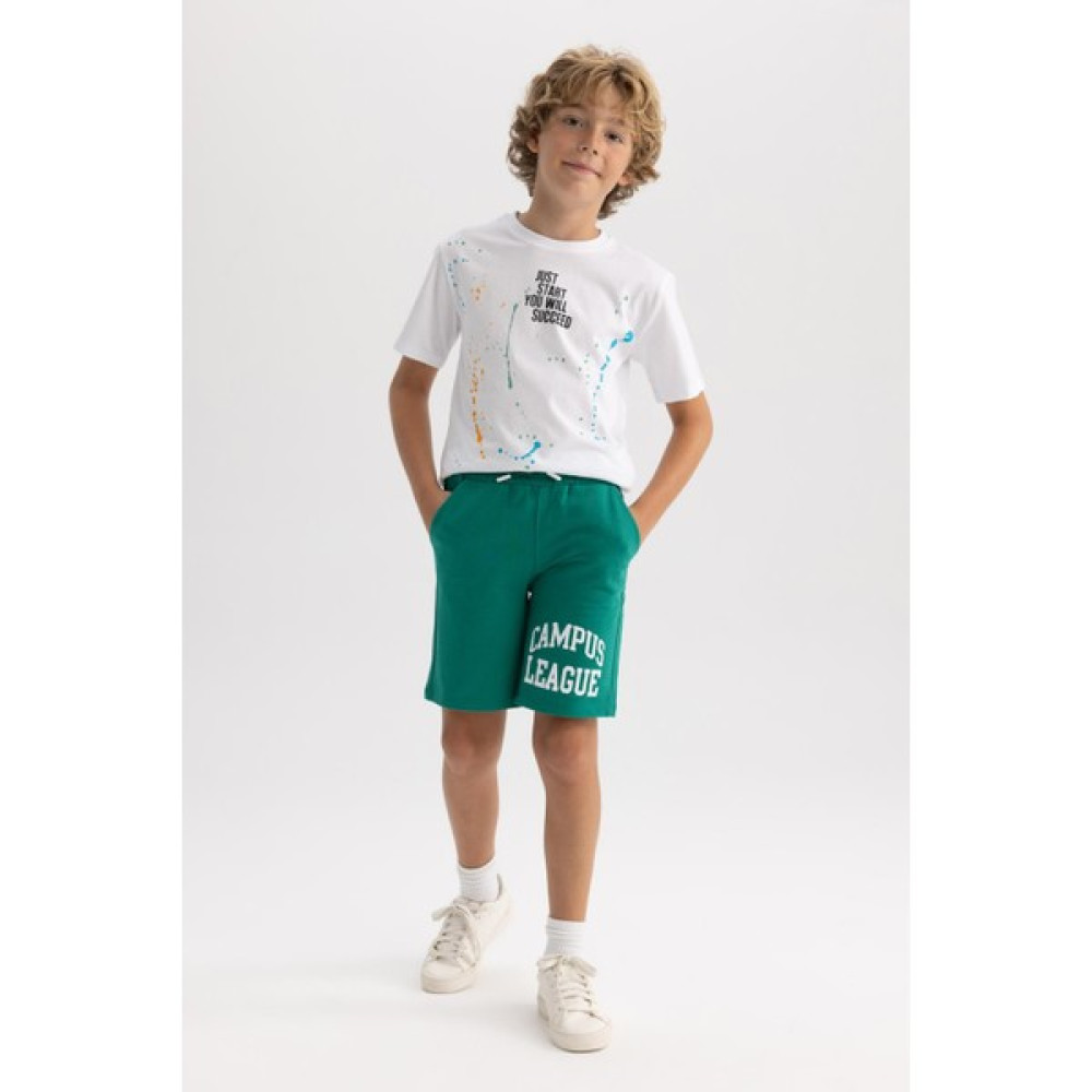 DeFacto Erkek Çocuk Regular Fit Şort B1314A823HS Erkek Çocuk Capri / Kapri Fiyatı