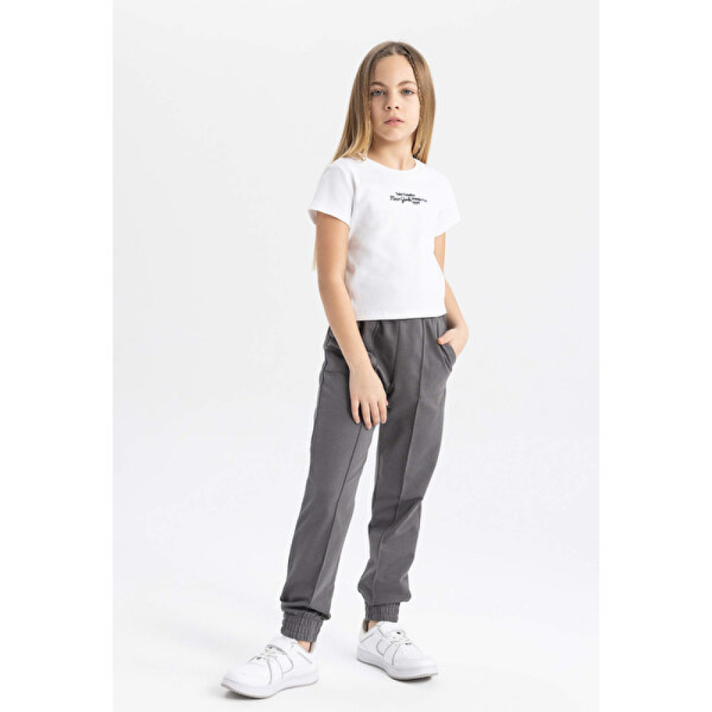 DeFacto Kız Çocuk Jogger Eşofman Altı B6399A824SM Kız Çocuk Eşofman Fiyatı