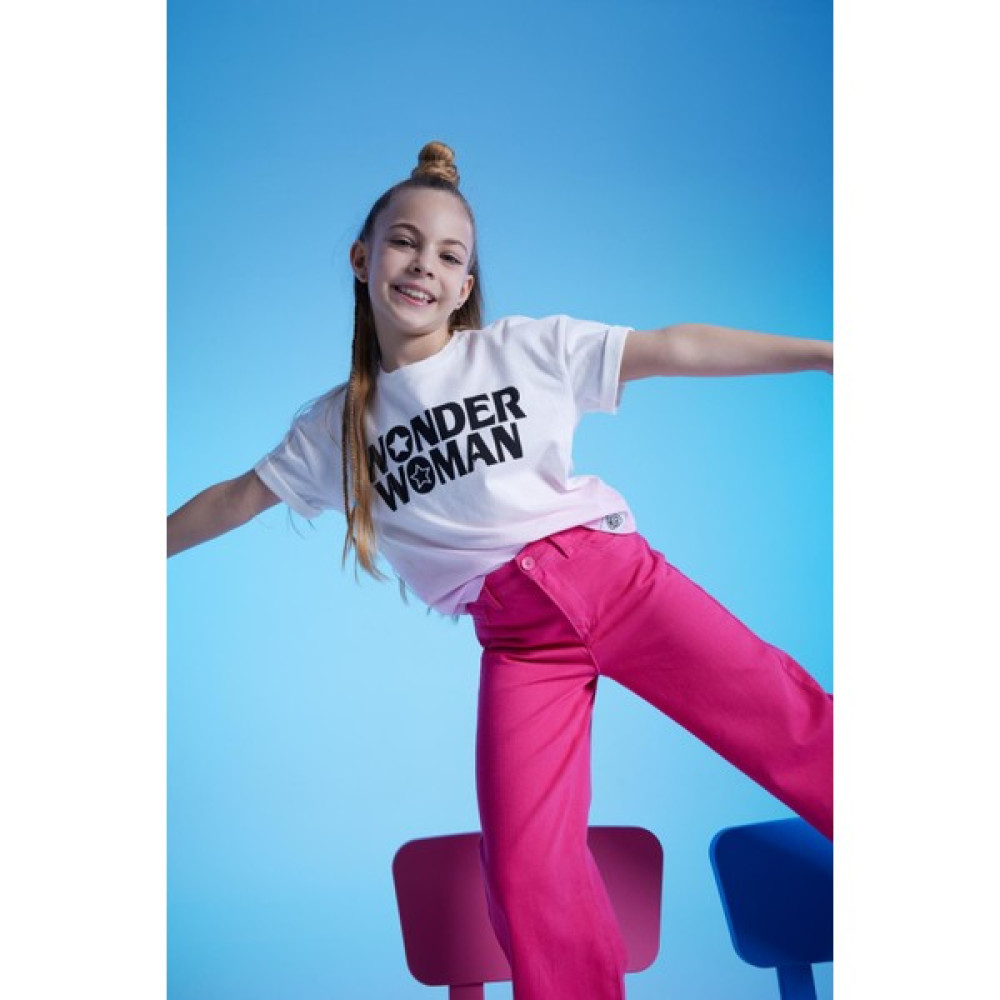 DeFacto Kız Çocuk Warner Bros 100.Yıl Relax Fit Kısa Kollu Tişört Z8524A623SM Kız Çocuk T-shirt Fiyatı