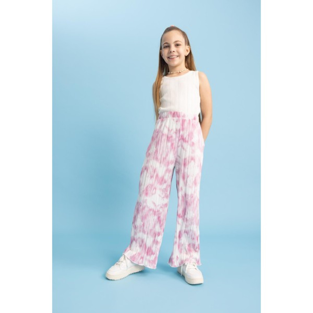 DeFacto Kız Çocuk Wide Leg Pantolon Z8784A623SM Kız Çocuk Eşofman Fiyatı