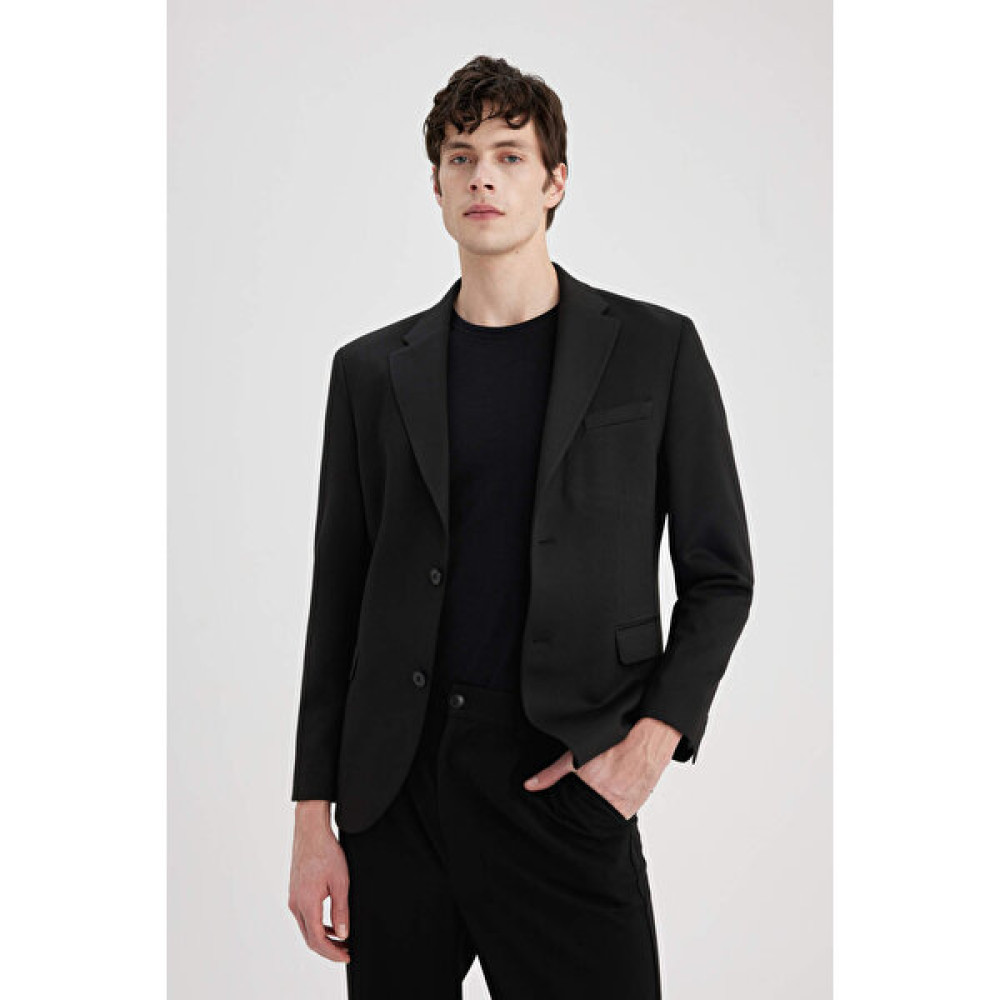 DeFacto Modern Fit Astarlı Blazer CEKET C5777AX24SP Erkek Ceket Fiyatı