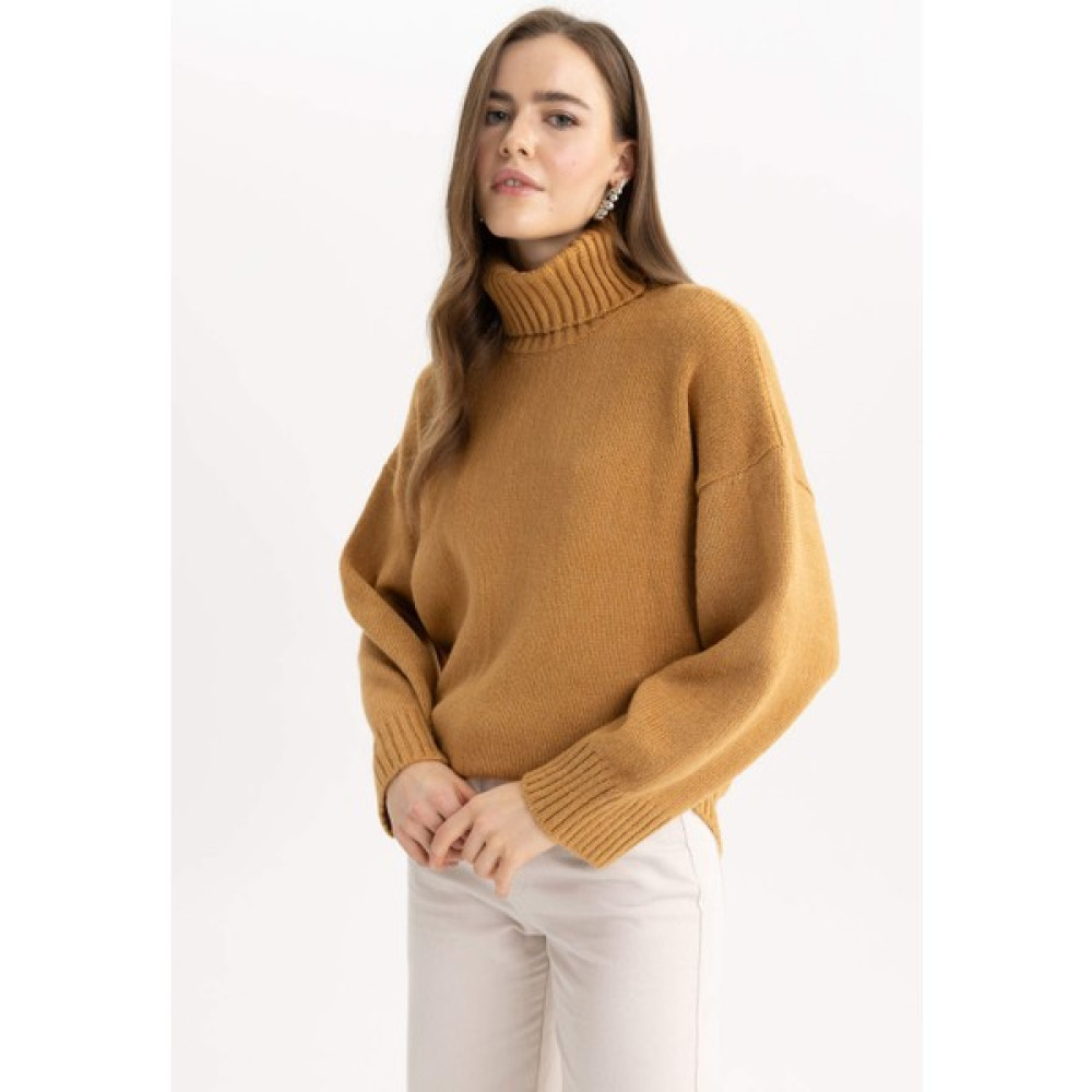 DeFacto Oversize Fit Balıkçı Yaka Tunik A6445AX23CW Tunik Fiyatı