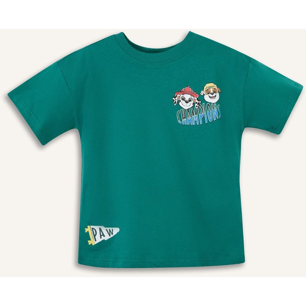 DeFacto Paw Patrol Regular Fit Kısa Kollu Tişört Erkek Bebek G9906A526SM Giyim & İç Giyim Fiyatı