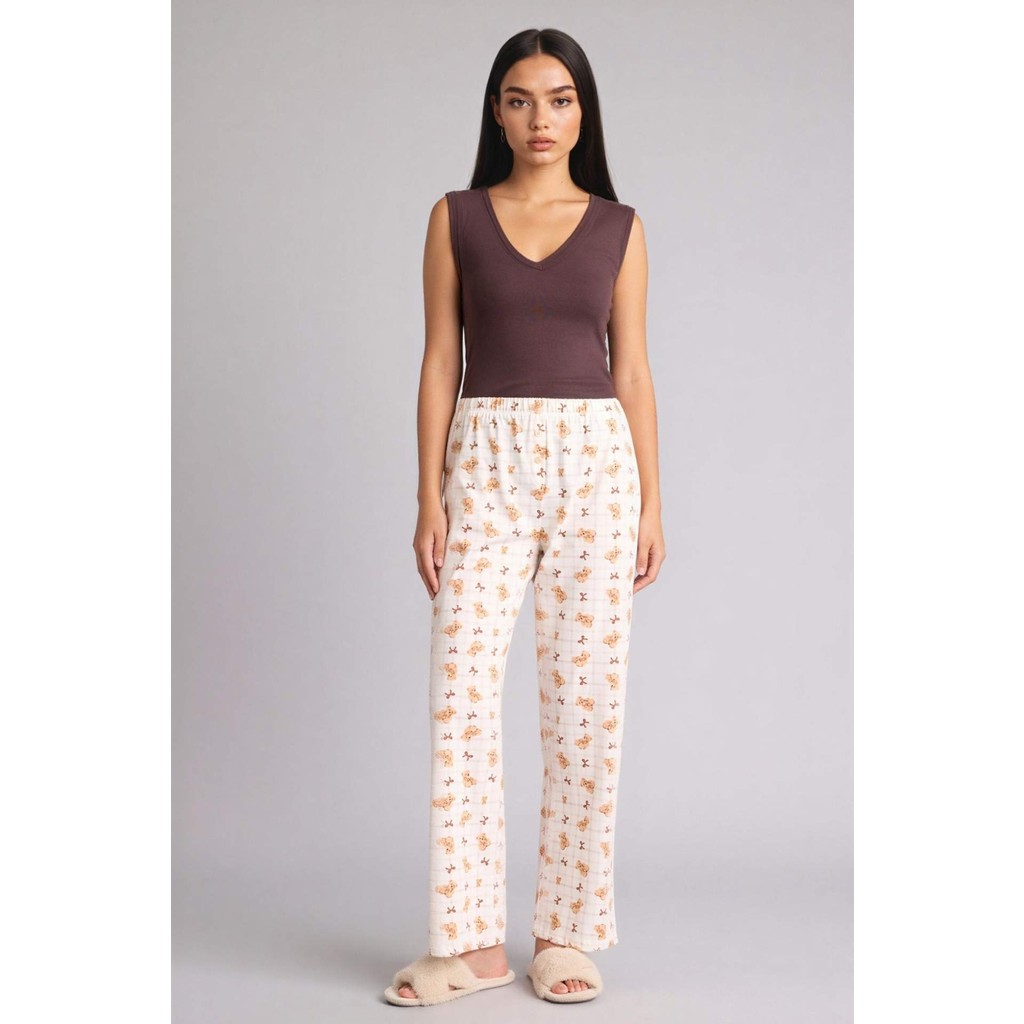DeFacto Regular Fit Alt G7967AX26SP Kadın Pijama Fiyatı