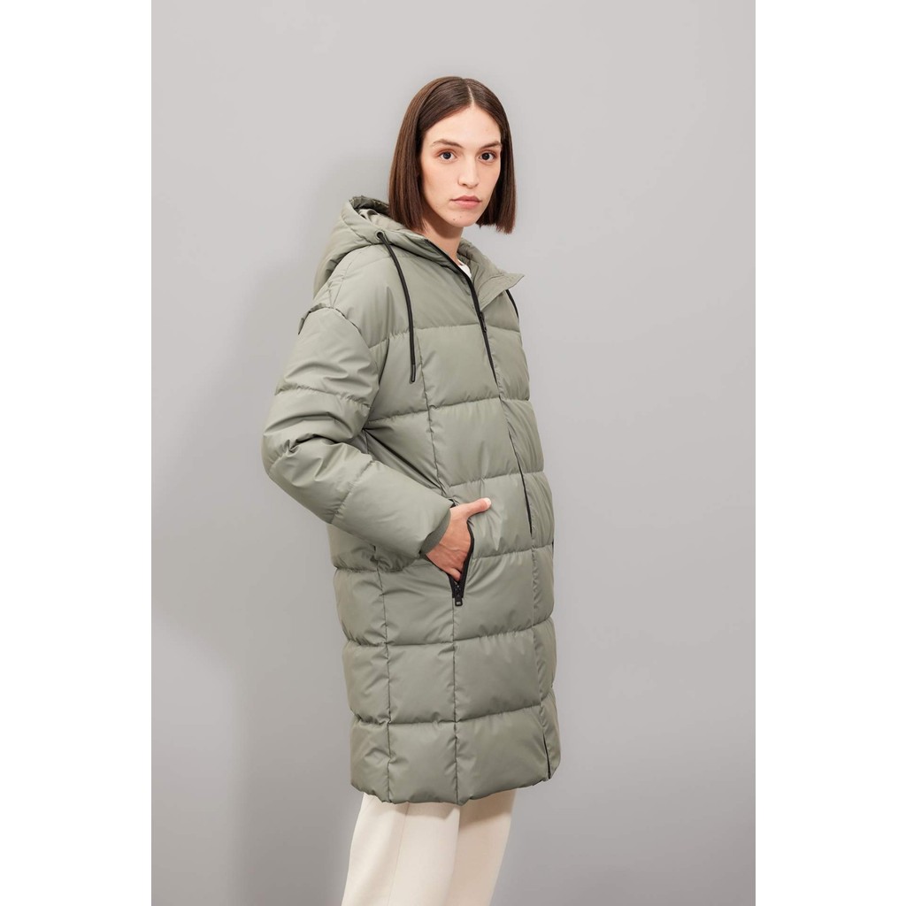 DeFacto Regular Fit Kapüşonlu Fermuarlı Cepli Parka D5953AX24WN Kadın Kaban Fiyatı
