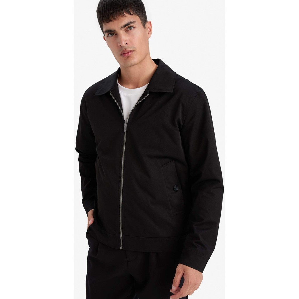 DeFacto Regular Fit Polo Yaka Astarlı Fermuarlı Mont F7755AX26SP Erkek Mont Fiyatı