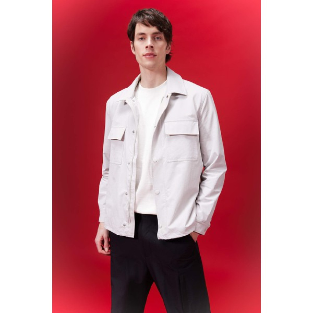 DeFacto Regular Fit Polo Yaka Gömlek CEKET B4515AX24SP Erkek Ceket Fiyatı